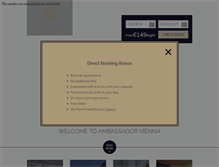 Tablet Screenshot of ambassador.at