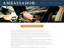 Tablet Screenshot of ambassador.ie