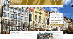 Desktop Screenshot of ambassador.cz